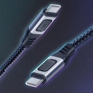 Thybeauty USB C to C Cable 100W PD3.0 Fast Charging Cord 5A@20V Quick Charger Nylon Braided Data Lin