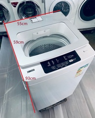 全新陳列品日式洗衣機🌼)) ZANUSSI 金章牌 ZWT8075H2WA 8KG洗衣量 九成新以上 100%正常 包送貨及安裝 // 二手洗衣機 * 電器 * 洗衣機 * 二手電器 * 家居用品 * 家電 * washing machine