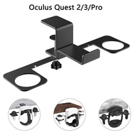 ขาตั้งด้านข้างทำจากอัลลอยอะลูมิเนียมช่วยประหยัดพื้นที่สำหรับ meta Quest 3/Oculus Quest 2/Meta Quest Pro VR accessorie