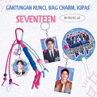 GANTUNGAN SEVENTEEN Bag Charm | SEVENTEEN Keychain | SEVENTEEN Keychain | Keychain KPOP | ARTASTIC.I