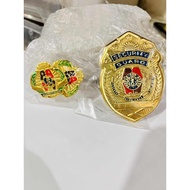 Collar Pin and Badge Pin set