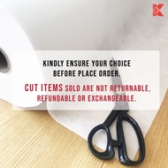 Iron On Adhesive Medium Weight Cotton Interlining (With Glue) 8000F (Pack by Fold) Iron On Patch Iro