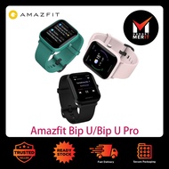 Ready Stock Huami Amazfit Bip U /Bip U Pro Smartwatch 1.43”Display Blood-Oxygen Level Measurement 5 ATM Water-resistance