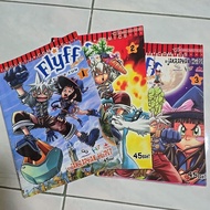 Flyff comic Online Game Cartoon Famous From The Past 3 Volumes Complete (Second Hand Good Condition)