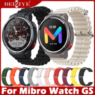 For Mibro watch GS สาย นาฬิกา สมาร์ทวอทช์ สายนาฬิกา Ocean สายนาฬิกาข้อมือสำหรับ ซิลิโคน bracelet Mibro GS สาย Wristband Accessories