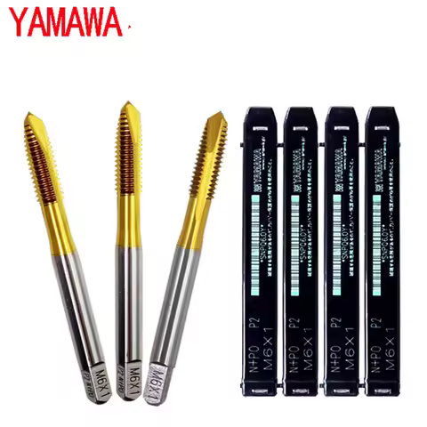 10pcs YAMAWA thread tap cobalt SUS N+ PO HSS-E M2 M3 M4 M5 M6 M8 M10 M12
