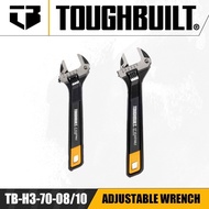 TOUGHBUILT 8"/10" Adjustable Wrench - TB-H3-70-08 / TB-H3-70-10