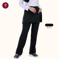 EMAX Seluar Skirt Side Slit Sukan Belah tepi Quick Dry Sport Skirt Pants Plus Size Stretchable
