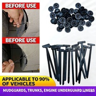 Universal Car Fastener Clips Cable Ties Auto Retainer Clips for Fender Liner Engine Splash Shield Tr