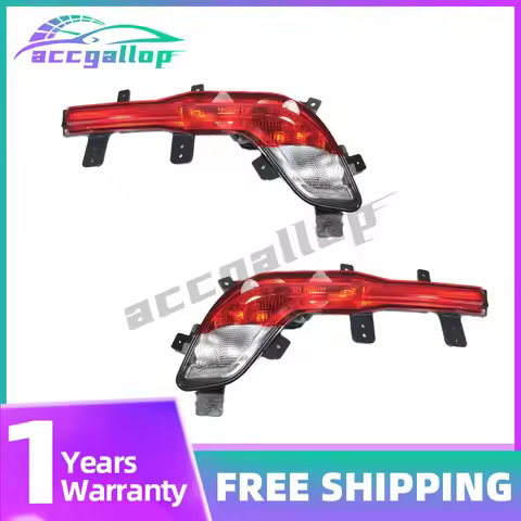 For MG Hector For Wuling Almaz For Chevy Captiva Baojun 530 2018-2019 Rear Fog Light Rear Bumper Lig