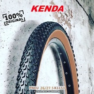 KENDA bicycle tire K1153 Brown retro mountain bike tire 26 27.5*1.95 Steel wire tyre