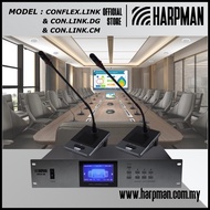 HAPRMAN CONFLEX.LINK / CON.LINK.DG / CON.LINK.CM CONFERENCE LINK SYSTEM WITH CONFERENCE MICROPHONE (