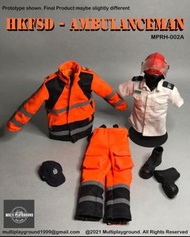 一比六香港消防員Figure套裝