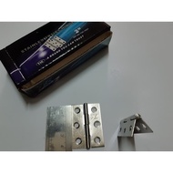 Small Mini Butterfly Hinge 2" STAINLESS Wooden Cupboard Door Box Box Box Cupboard Cupboard88