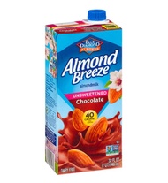 Almond Breeze Unsweetened Chocolate Almond Milk 946ml ho