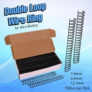 Double Loop Wire Metal Ring Binder A4 Binding loose leaf A4 binder comb binding ring binding 活页夹