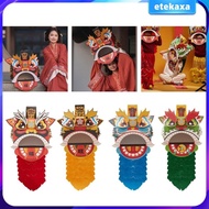 [Etekaxa] 1 Piece Lion Material, Chinese Spring Festival, Lion Dance Head,