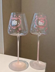 Hello Kitty x Dear Daniel聯名款高腳紅酒杯一對
