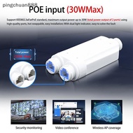pingchuan888 Waterproof POE 2 Port Repeater IP66 100Mbps 1 To 2 PoE Extender With IEEE802.3af/at 48V