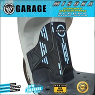 Misoka RUBBER Scoopy 2025-2026 ICE BLUE 3mm Pnp cool Motorcycle