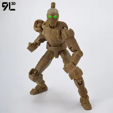9L3D Dummy13 Lucky13 Invincible Boy Betrayal Anime Multi-Jointed Mechanical Limbs Action Figures You