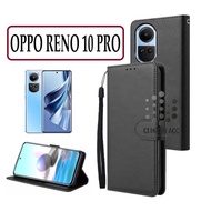 Case HP OPPO RENO 10 PRO FLIP WALLET LEATHER WALLET LEATHER SOFTCASE PREMIUM FLIP COVER COVER Open Close FLIP CASE OPPO RENO 10 PRO