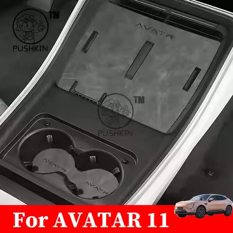 For AVATAR 11 2024 2025 Door Slot Pad Water Coaster Storage Box Non-slip Mat Interior Decoration Pro
