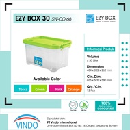 Ezy Box Container Box Plastik 30 Liter Kotak Penyimpanan