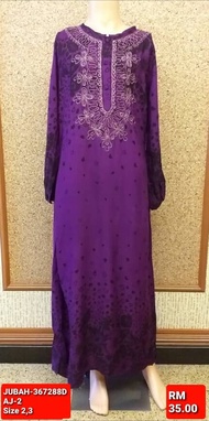 BISA COD JUBAH MUSLIMAH FASHION WANITA GAMIS MODEL CANTIK DRESS PREMIUM AJ1-AJ2