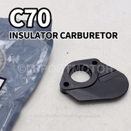 HONDA C70 INSULATOR CARBURETOR (A) C 70 HONDA BULAT