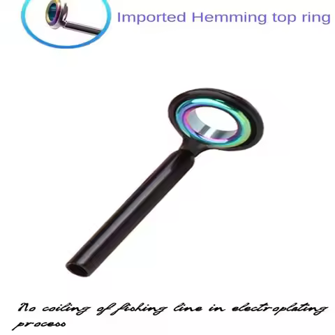 New O Ring Fishing Rod Guide 0.7mm-1.6mm Oval Eye Ceramic Ring Stainless Steel fishing Tip Repair Ki