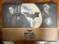 全新！Mms275 Hot Toys 留意描述黑暗騎士 Batman !John Blake & Jim Gordon 蝙蝠信號