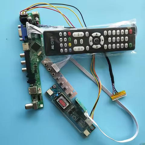 Kit For N184H4-L01/L02/L03/L04 VGA AV Controller Board 1920x1080 TV HDMI-compatible USB LED Screen 2