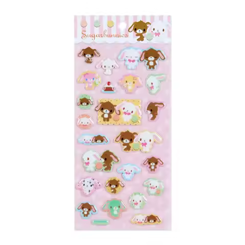 Usahana Sugarbunnies Stickers Corocorokuririn Anime Kawaii Cute Stickers Bunny Scrapbooking Sticker 