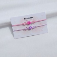Beadsme [Daisy Set • Bestie Couple Bracelet]