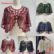 DUOJUAN Flapper Shawl Fashion 1920s Wedding Party Shawl