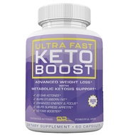 Ultra Fast Keto Boost - Advanced Weight Loss Metablic Ketosis Support GoBHB Pure BHB Salts (beta hyd