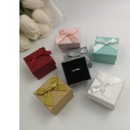 UNIGOLD Jewellery Box Paper Box 5*5cm (1 Pack=2 Doz/24 PCS Mix Colour) Ring Box Kotak Cicin戒子盒 纸质戒子盒