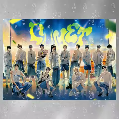 Spaklz Korean Bl Manhwa 2026 Lezhin Calendar Poster Customized 42*30cm
