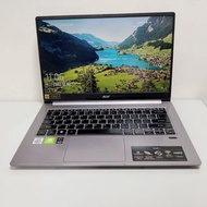 Acer Swift 3 SF314-57G 14吋輕薄新手提電腦 (10代 i5-1035G4 8GB  512GB 獨顯 MX350 wifi6 Thunderbolt 3) 有保到22年10月