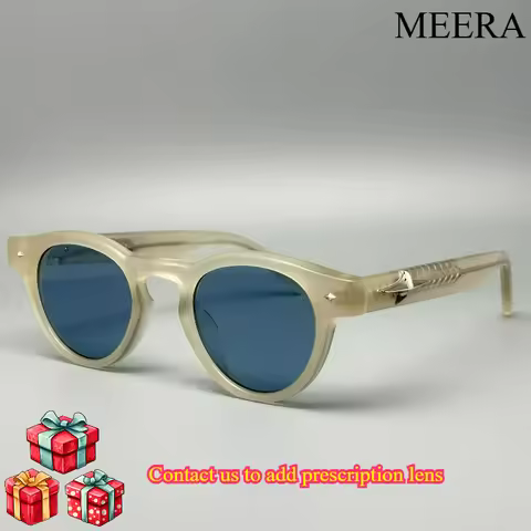 Korean GM Oval Sunglasses Custom Prescription Polarized Anti-Glare UV400 Luxury High Quality Fashion