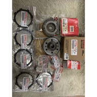yamaha srl srl110 lagenda lagenda110 clutch auto housing auto shoe one way bearing 3 in 1 100% origi