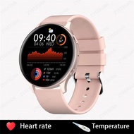 นาฬิกาออกกำกาย New Bluetooth Call Smart Watch Women Men 1.32 " AMOLED 360*360 HD Pixel Display Smartwatch Ladies Woman Fro Xiaomi Huawei