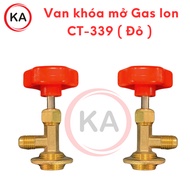 Can gas opening valve CT-339 (Red), Used for R410, R134 can gas