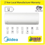 Midea 2.5hp R32 Inverter Xtreme Save Series Wall Mount Air Cond MSXS-25CRDN8