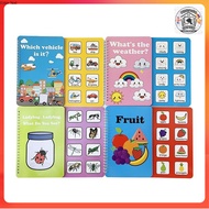 Montessori Early Learning Quiet Book Sticker Book for 1 years to 4 years