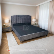 BETTY FURNITURE NOIR Queen/King Divan Bed Frame