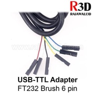Up Usb To Ttl Serial Rs232 Ftdi Pl2303 Usb Serial Adapter Converter 6 Pin