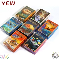 YYE 1Box Dixit Expansion Pack, Camping Party Friend Playing Board Game Card, Durable English Edition