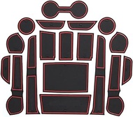 Door Gate Slot Pad Non-Slip Rubber Mat Compatible With Toyota Hilux SR5 4X4 4DR Revo Hi-Rider 2015-2